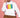 Plant Based Rainbow Hoodie - White by Plant Faced Clothing